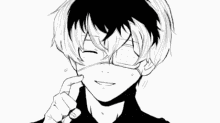 a black and white drawing of a boy and the words welcome