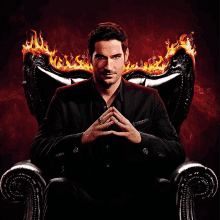 Lucifer Couch GIF - Lucifer Couch Throne GIFs