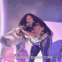 playing jazz flute lizzo lizzos watch out for the big grrrls dancing performance