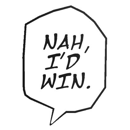 Nah I'D Win Sticker – Nah I'd Win – Ищите GIF-файлы и обменивайтесь ими