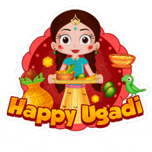 Happy Ugadi Chutki GIF - Happy Ugadi Chutki Chhota Bheem GIFs