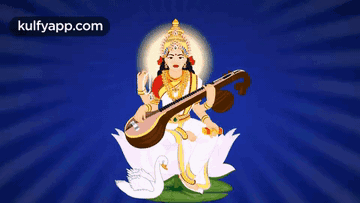 Goddess  GIF - Goddess saraswati Bless you Unnai  aasirvathikkiren - Discover & Share GIFs
