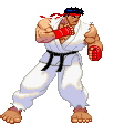 Ryu Street Fighter Sticker