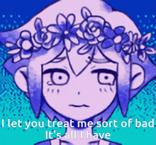 Omori Treat Me Badly GIF - Omori Treat Me Badly I Wont Care GIFs