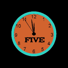 5 To 1 GIF - Countdown Five Four GIFs