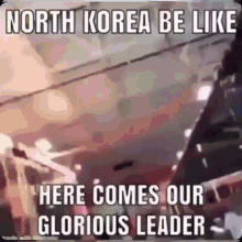 North Korea Kim Jong Un GIF - North Korea Kim Jong Un Glorious Leader GIFs