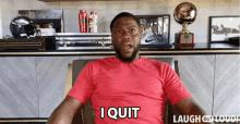 I Quit Kevin Hart GIF - I Quit Kevin Hart Cold As Balls GIFs