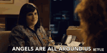 Angels Are All Around Us Shifra GIF - Angels Are All Around Us Shifra Russian Doll GIFs