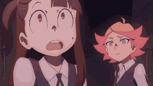 Anime Little Witch Academia Akko Kagari Amanda O'Neill Atsuko