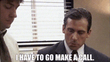 Make A Call The Office GIF