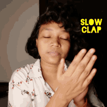 Jagyasini Singh Findnewjag GIF - Jagyasini Singh Findnewjag Slow Clap GIFs