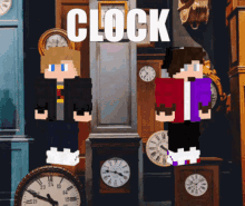 clock cam and bill clock