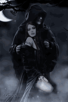 Gothic Couple GIF