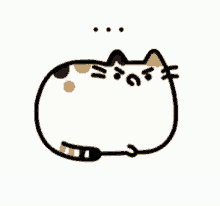 Cat Pusheen GIF - Cat Pusheen Cute Grumpy Cat GIFs