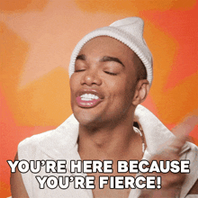 You'Re Here Because You'Re Fierce Kahanna Montrese GIF