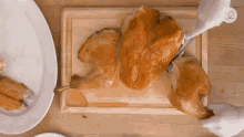 Turkey Chicken Slicing GIF - Turkey Chicken Chicken Slicing GIFs