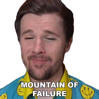 Mountain Of Failure Jimmy Sticker - Mountain Of Failure Jimmy Elvis The Alien Stickers