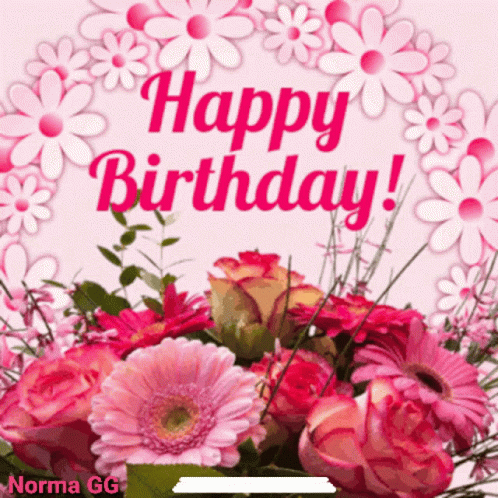 Happy Birthday Roses GIF - Happy Birthday Roses Bouquet - Discover