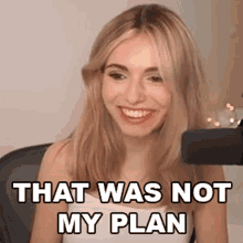 That Was Not My Plan Anna Cramling GIF - That Was Not My Plan Anna Cramling Panda GIFs