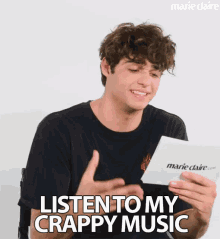 Listen To My Crappy Music Junky GIF