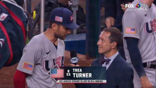 Trea Turner Slide GIF - Trea Turner Slide Dodgers - Discover & Share GIFs