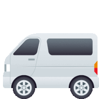 Minibus Travel Sticker - Minibus Travel Joypixels Stickers