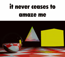 It Never Ceases To Amaze Me Rotating Cube GIF - It Never Ceases To Amaze Me Rotating Cube Test Triangle GIFs