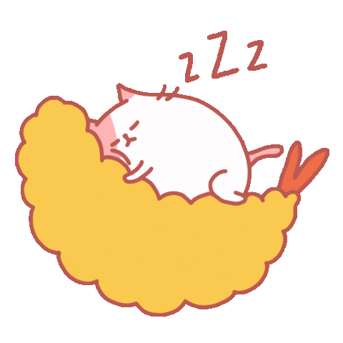 Sleeping Time Slept Sticker - Sleeping Time Slept Bed Time Stickers