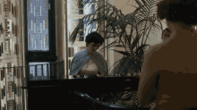 The Queens Gambit Tv Show Beth Harmon GIF - The Queens Gambit Tv Show Beth Harmon Playing Piano GIFs