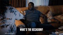 Whats The Occasion You Boo GIF - Whats The Occasion You Boo Reno Wilson GIFs