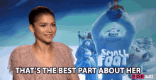 Thats The Best Part About Her Zendaya GIF - Thats The Best Part About Her Zendaya Popbuzz GIFs