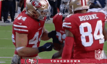 san francisco49ers niners touchdown niners win go49ers