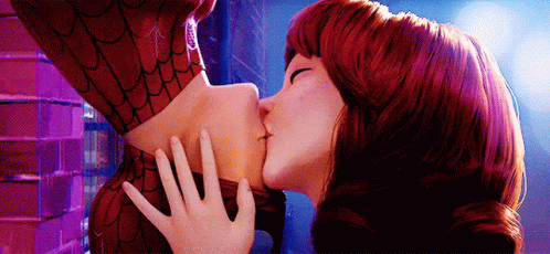 Spiderman Kisses GIFs | Tenor