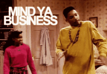 Mind Ya Business GIF - Fresh Prince Will Smith Mind Ya Business GIFs
