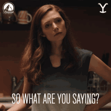So What Are You Saying Asking GIF - So What Are You Saying Asking Upset GIFs