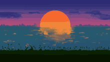 Sunset Art GIF