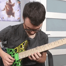 Playing The Guitar Steve Terreberry GIF - Playing The Guitar Steve Terreberry Jamming GIFs