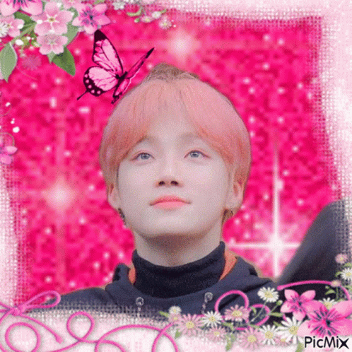 Chanhee Pink GIF - Chanhee Pink Pretty Boy - Discover & Share GIFs
