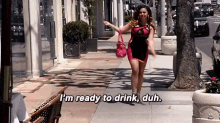 Day Drinking GIF - Im Ready To Drink Duh Obviously GIFs