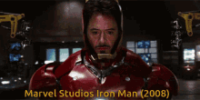 Marvel Studios Iron Man 2008 GIF - Marvel Studios Iron Man 2008 Robert Downey Jr GIFs