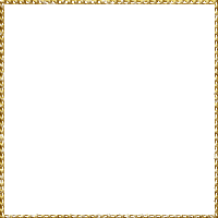 Gold Borders Frame Sticker - Gold Borders Frame Stickers