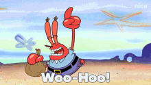 Woo Hoo Mr Krabs GIF - Woo Hoo Mr Krabs The Patrick Star Show GIFs