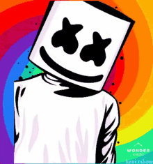 marshmallow dj gif made in paint3d