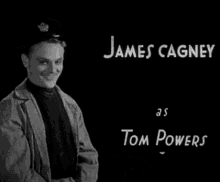 james cagney tom powers the public enemy smile black and white