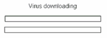 copying virus files loading virus completed