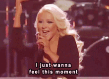 Christina Aguilera I Just Wanna Feel This Moment GIF - Christina Aguilera I Just Wanna Feel This Moment Feel This Moment GIFs