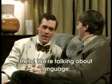 Language GIF - Comedy Sketch Fry And Laurie GIFs