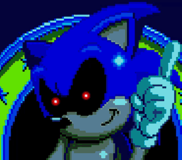 Dark Sonic - Sonic Exe - Pin