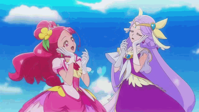 Mashiro Nijigaoka Hirogaru Sky Precure GIF - Mashiro Nijigaoka