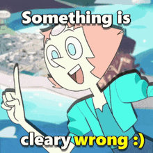 Steven Universe Pearl GIF - Steven Universe Pearl Something Is Clearly Wrong GIFs